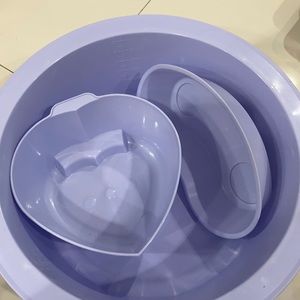 Plastic containers with measurements 👌😘🤗❤️